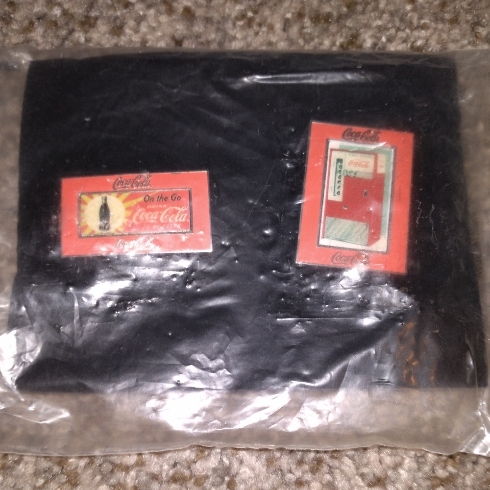 New coca cola lapel pins